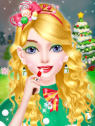 Christmas Makeup Salon Games For Girls screenshot 4