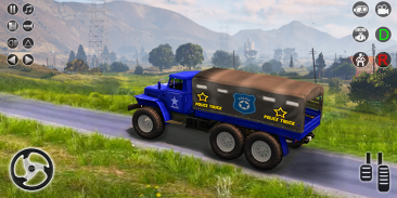 US American Police Truck Games screenshot 0