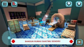 Hospital Craft: Game Simulator Medis & Gedung screenshot 1