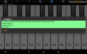 การฝึกหูเปียโน - เครื่องฝึกหูสำหรับนักดนตรี screenshot 8