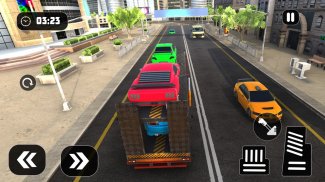 Multi Level Transporter Truck: Car Parking Games screenshot 0