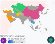 Travel Mapper - Places Been screenshot 20