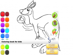 crazy kangaroo coloring screenshot 7