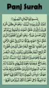 Panj Surah screenshot 4