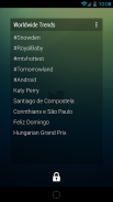 Trends Widget for Twitter screenshot 0