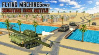 Flying War Machines:Battle Tank Simulator Free2020 screenshot 0