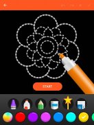 Learn To Draw Glow Flower screenshot 5