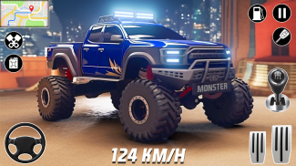 Monster Truck Stunt -Car Crash screenshot 1