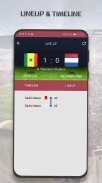 Livescore of World Cup 2022 screenshot 4