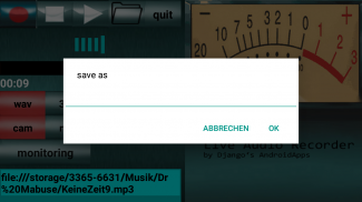 Live Audio Recorder * records live sessions 16Bit screenshot 0