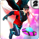 Speedster Flash Flying Hero: Flash Games 3D Icon