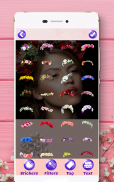 Flower Crown Camera - Flower Crown Photo Editor screenshot 1