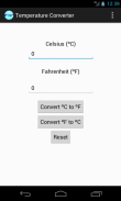 Farenheit to Celsius Converter screenshot 0