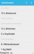 Einfacher Einkaufszettel screenshot 6