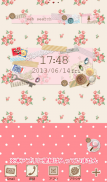 Cute Clock Widget 【FREE】 screenshot 4