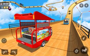 Superhero Tuk Tuk Rickshaw: Stunt Driving Games screenshot 1