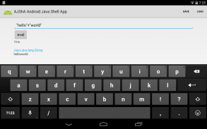 AJShA Android Java Shell App screenshot 5