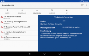 Baustellen-SH screenshot 1