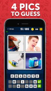 4 Pics 1 Logo: Words Quiz Gratuit - Jeux De Logo screenshot 0