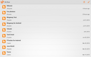 Blogaway for Android (Blogger) screenshot 13
