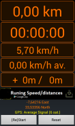 Running distance-speed-reports screenshot 2