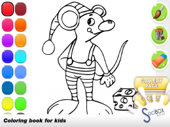 livro de colorir rato screenshot 3