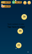 Touch Numbers In Order -planet screenshot 1