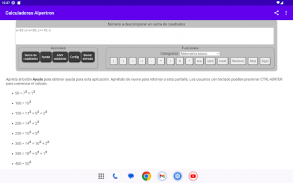 Calculadoras Alpertron screenshot 0
