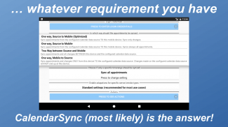 CalendarSync d'évaluation screenshot 9