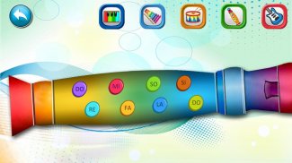 Piano and musical instruments for children screenshot 1