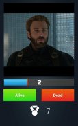 Quiz: Alive Or Dead? Marvel Game of Thrones S8 screenshot 5