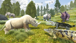 Angry Rhino Simulator screenshot 0