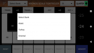 Korg Kronos Scale Controller Pro screenshot 9