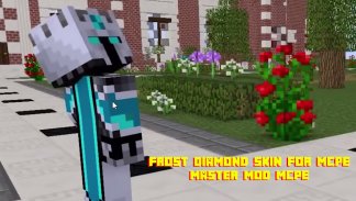 Frost Diamond skin master MCPE screenshot 7