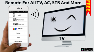 TV & AC & Set Top Box  - Remote control new screenshot 3