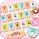 Colorful Donuts Button Keyboard Theme