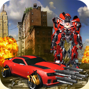 Extreme War of Robot -  Transform Car Fight screenshot 8