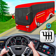 Coach Bus Driving Bus Game screenshot 5