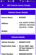 MH Vehicle Owner Details screenshot 1