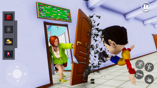 Scary Evil Teacher Sim 3D screenshot 0