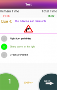 RTO Driving Licence Test screenshot 3