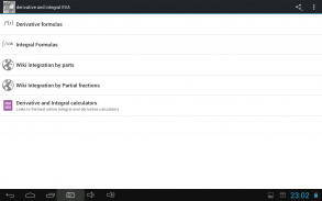 Derivative and Integral EVA screenshot 0