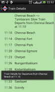 Chennai Local Train Timetable screenshot 11