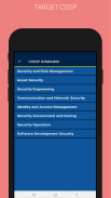 TARGET CISSP screenshot 3