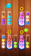 Color Ball Sort Wooden Puzzle screenshot 3