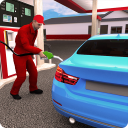 Real Car Wash Job: Gas Station Car Parking Games Icon