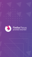Firefox Focus: Peramban dengan privasi screenshot 3