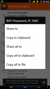 WiFi Password, IP, DNS screenshot 2