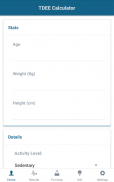 TDEE & Calorie Intake Calculator screenshot 4