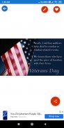 Happy Veterans Day:Greeting,Photo Frames,GIF Quote screenshot 2